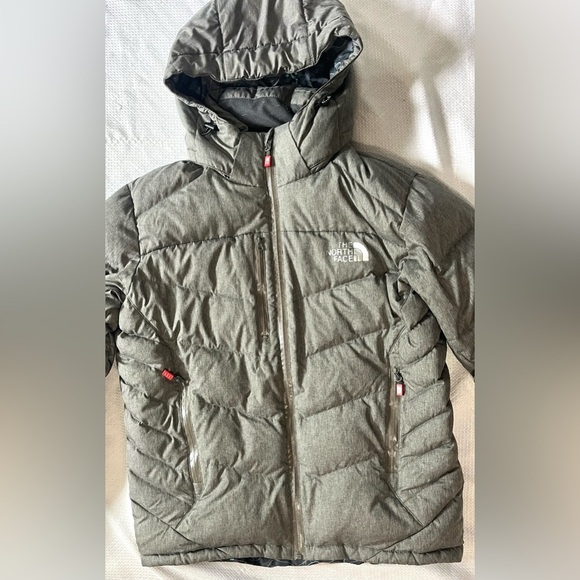 The North Face Women’s Warm Down Gray Puffer Jacket Size Medium - Picture 3 of 16